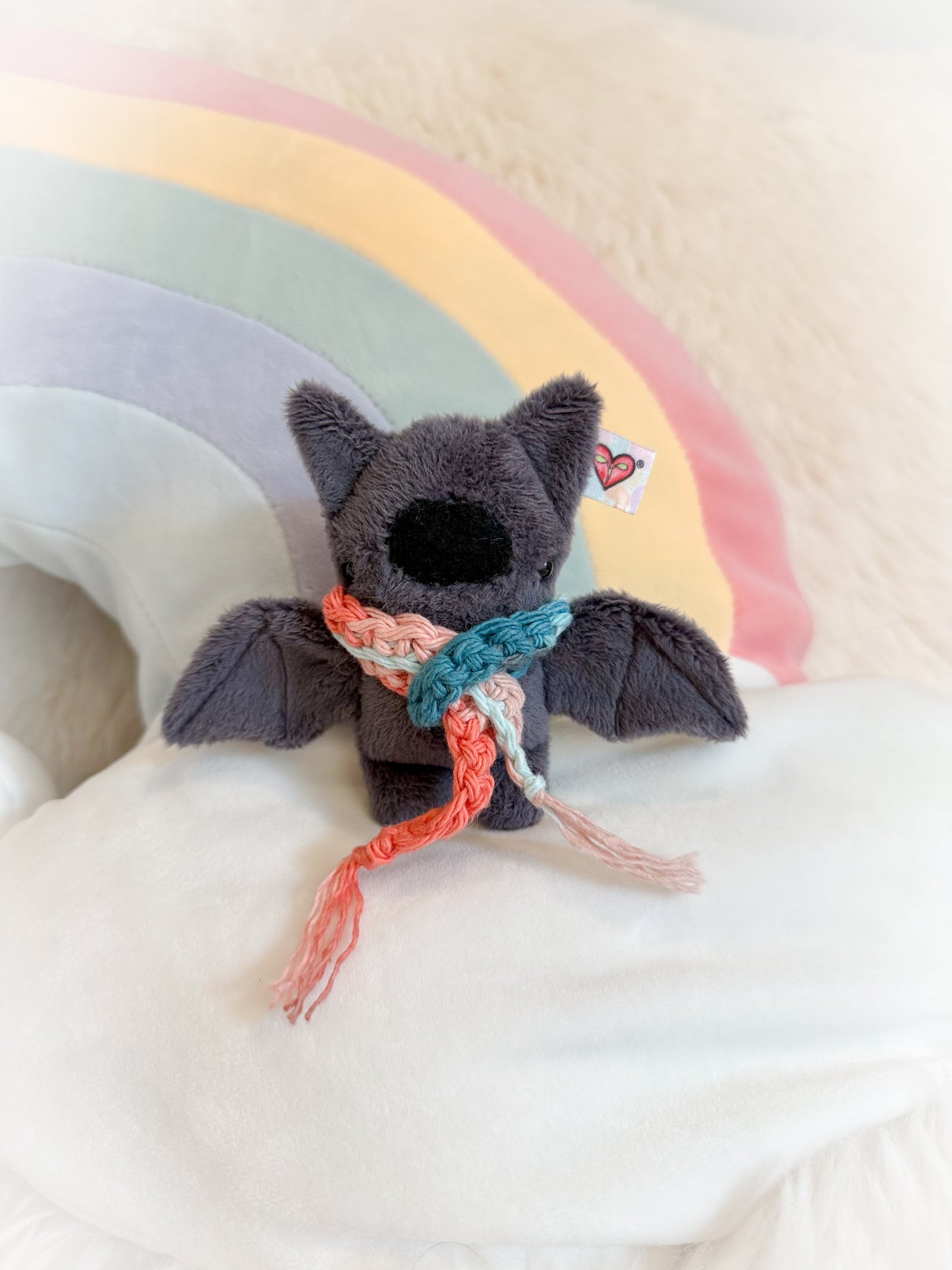 BeanTown Buddies® Tiny Bat & Scarf