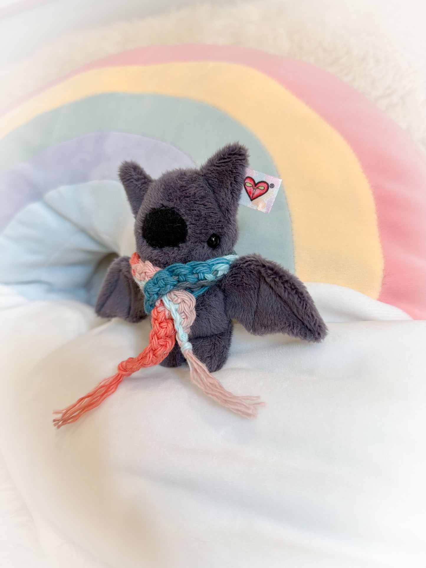 BeanTown Buddies® Tiny Bat & Scarf