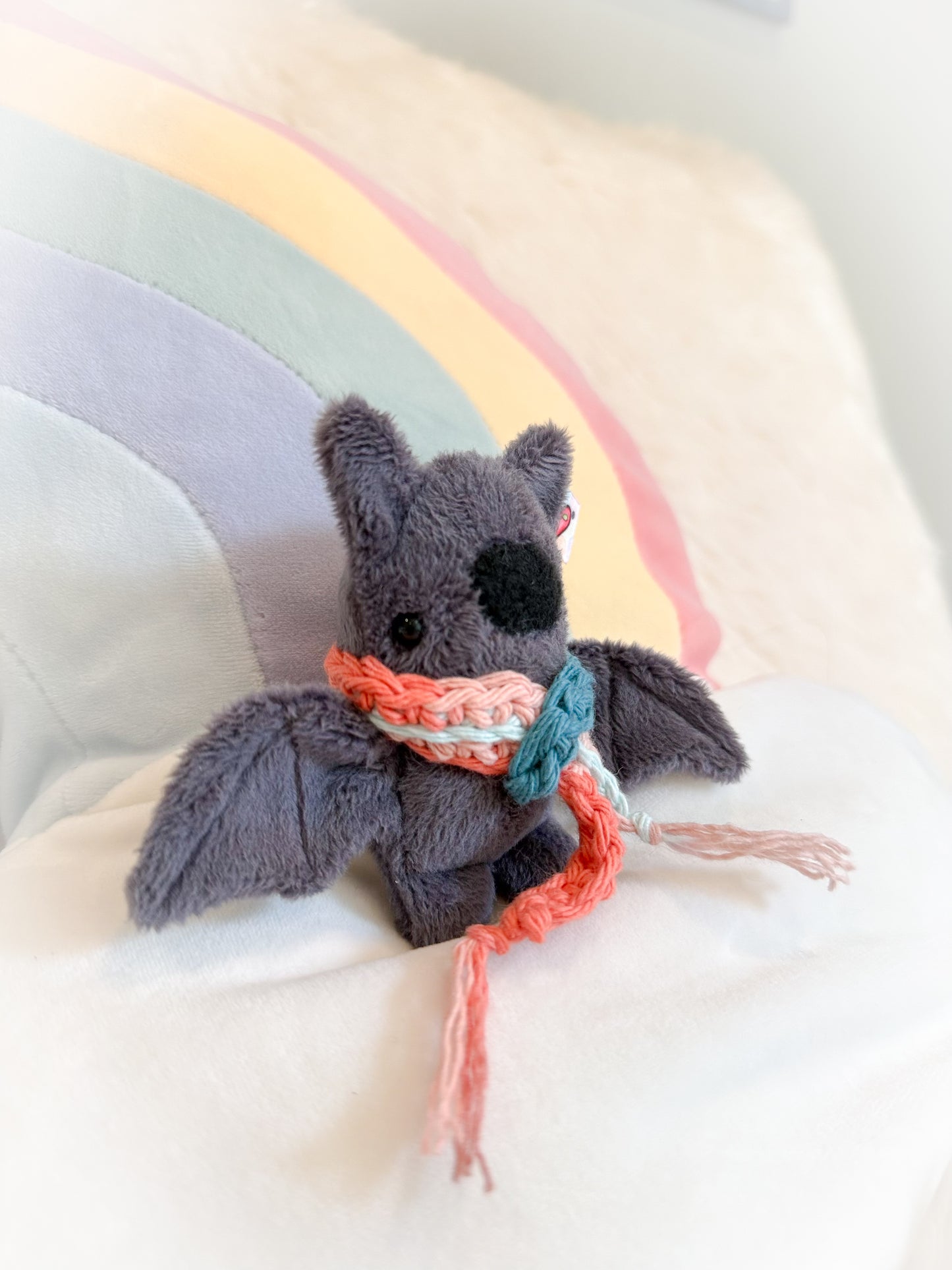 BeanTown Buddies® Tiny Bat & Scarf