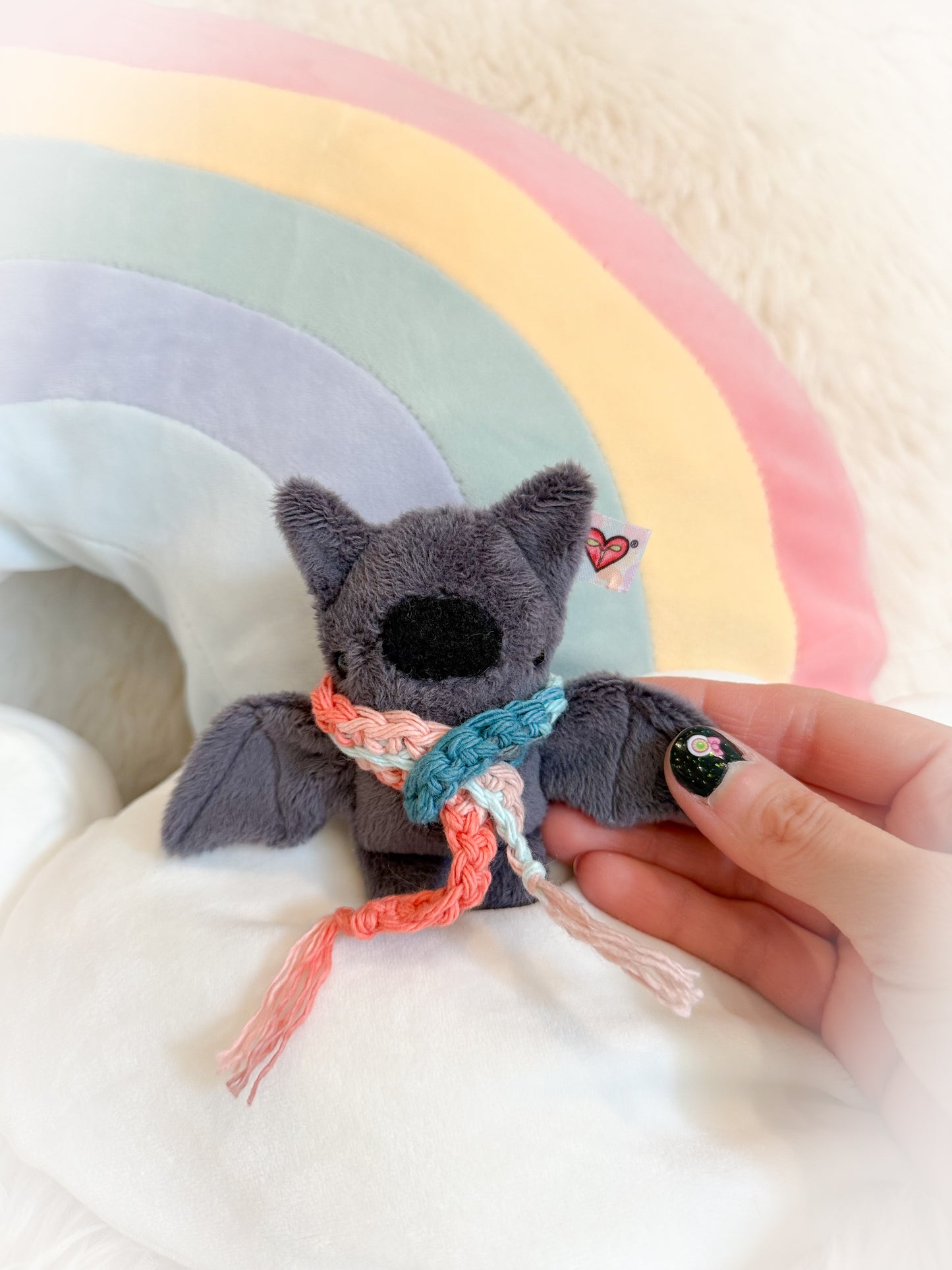 BeanTown Buddies® Tiny Bat & Scarf