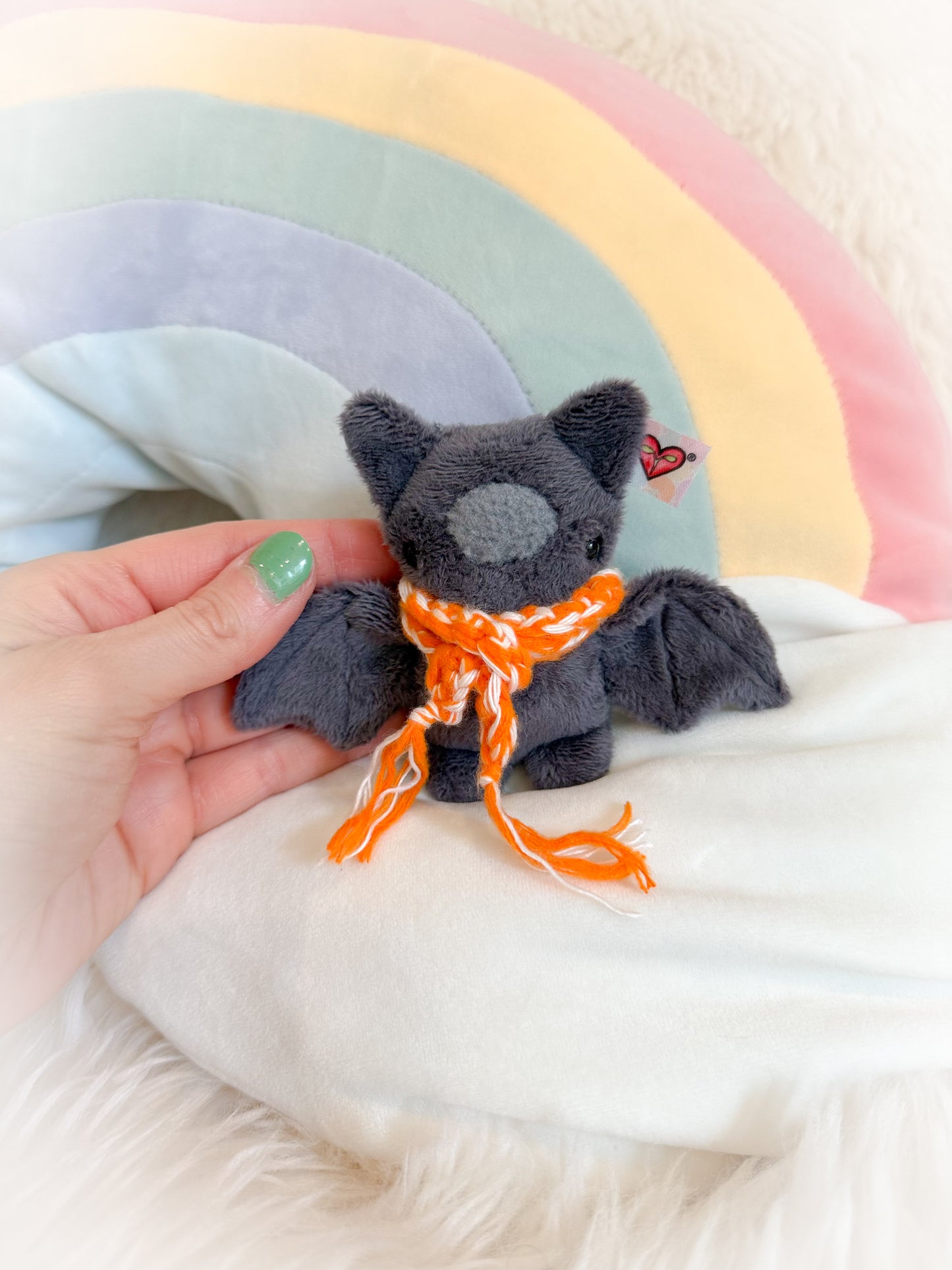 BeanTown Buddies® Tiny Bat & Scarf