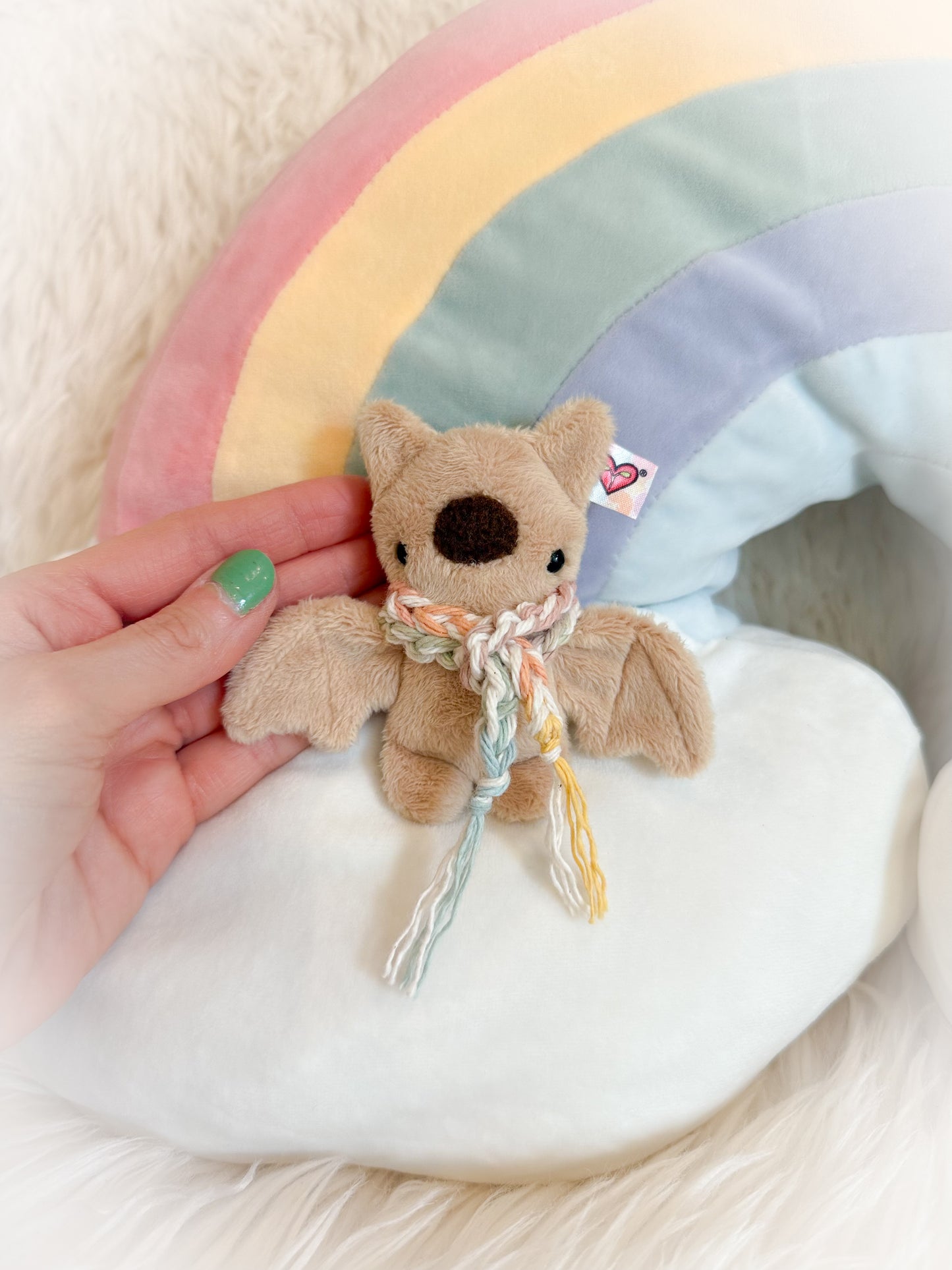BeanTown Buddies® Tiny Bat & Scarf
