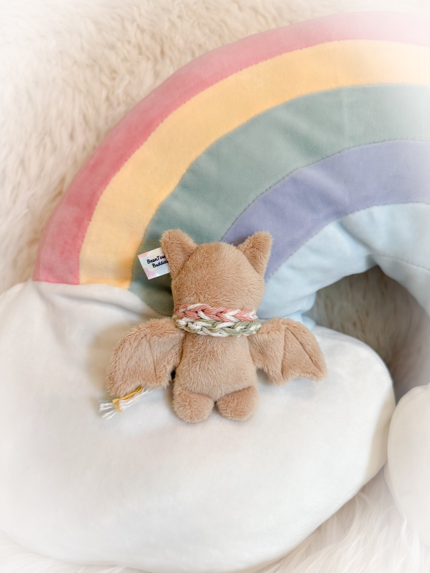 BeanTown Buddies® Tiny Bat & Scarf