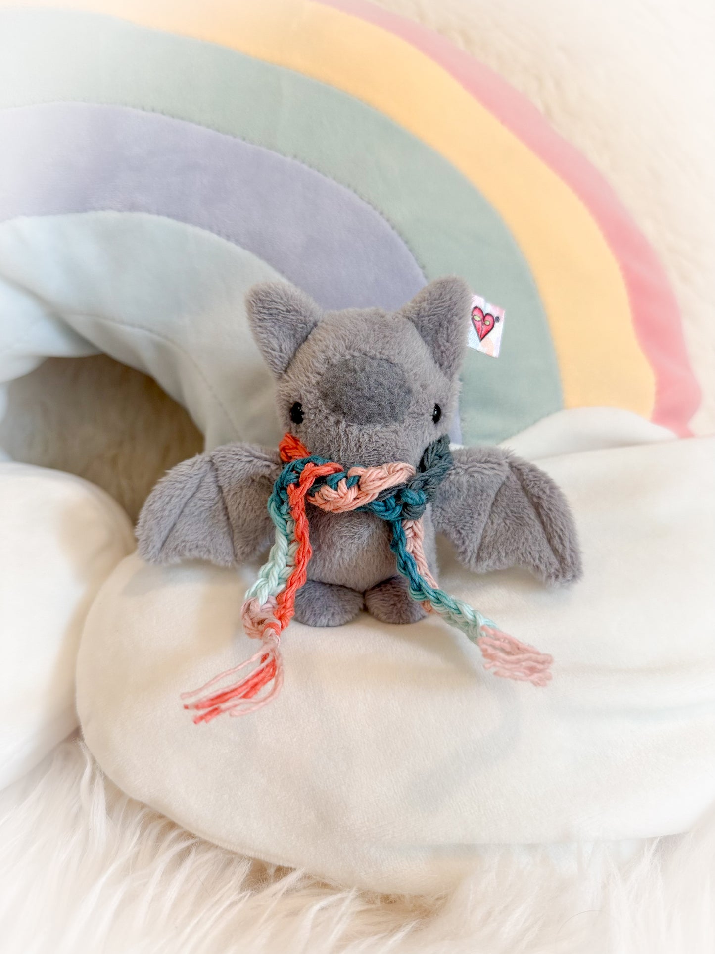 BeanTown Buddies® Tiny Bat & Scarf