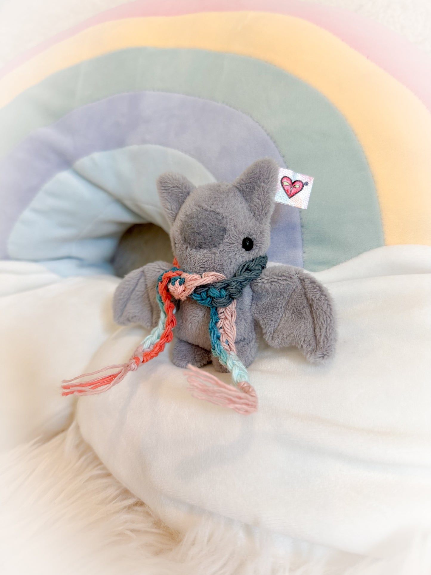 BeanTown Buddies® Tiny Bat & Scarf
