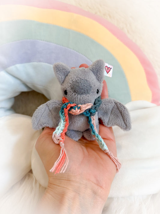 BeanTown Buddies® Tiny Bat & Scarf