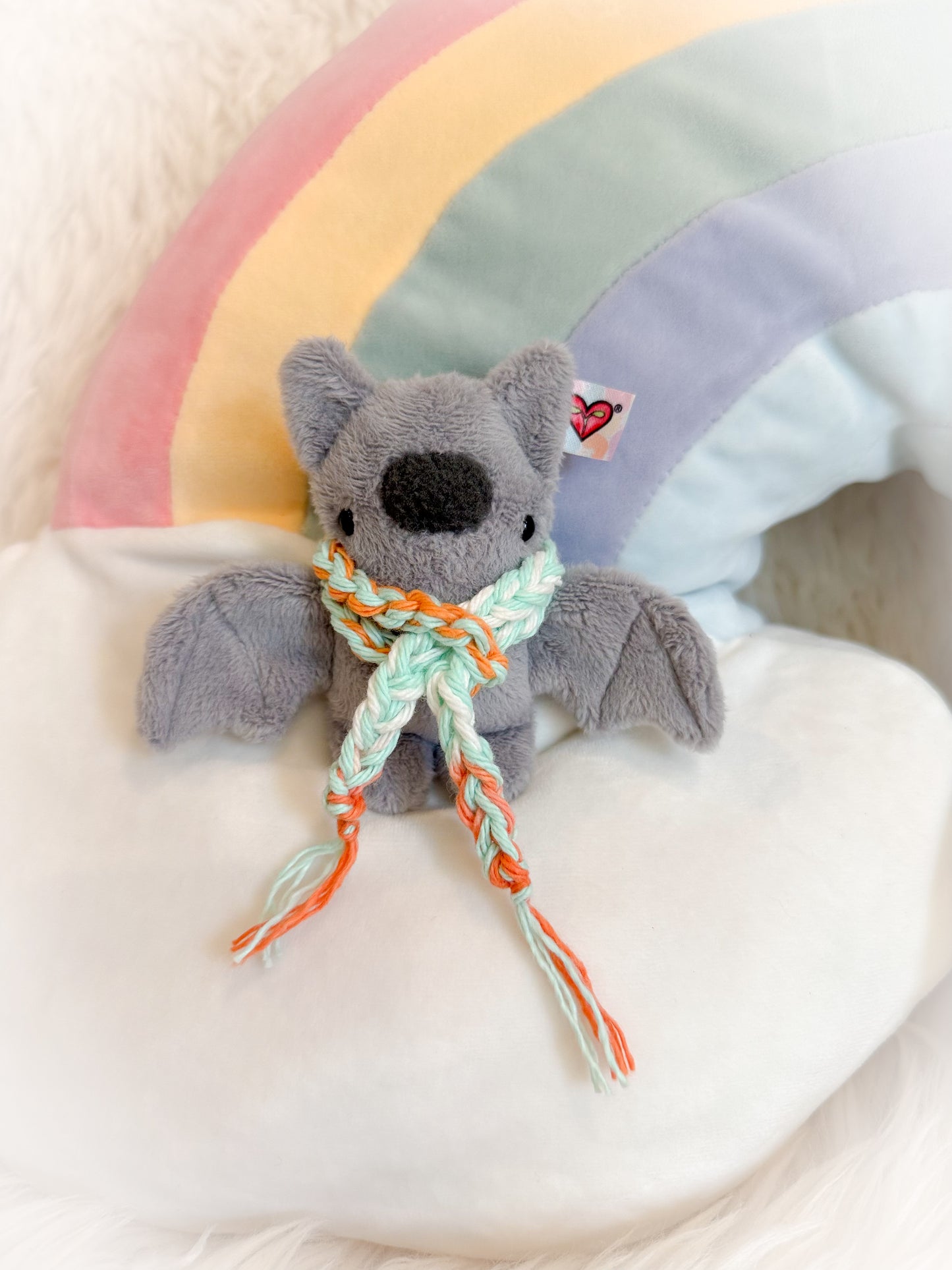 BeanTown Buddies® Tiny Bat & Scarf