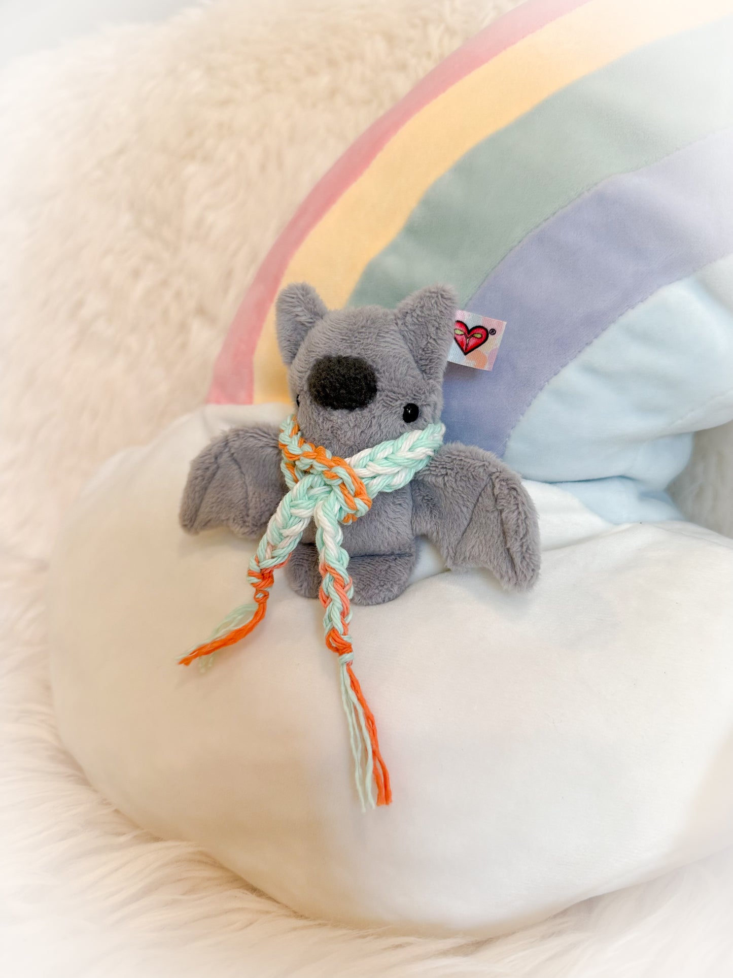 BeanTown Buddies® Tiny Bat & Scarf