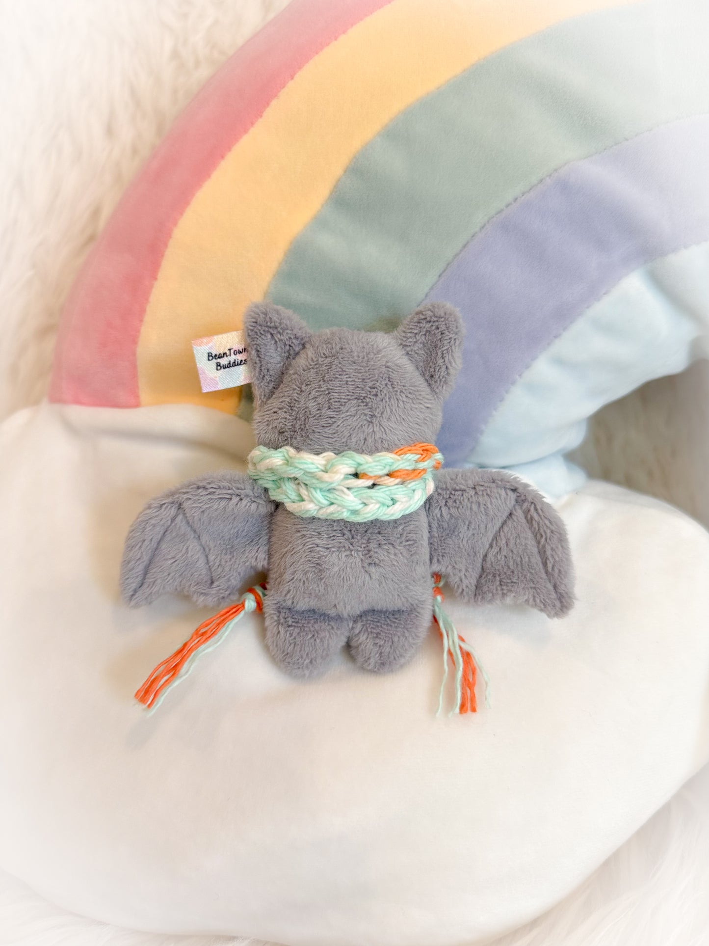 BeanTown Buddies® Tiny Bat & Scarf