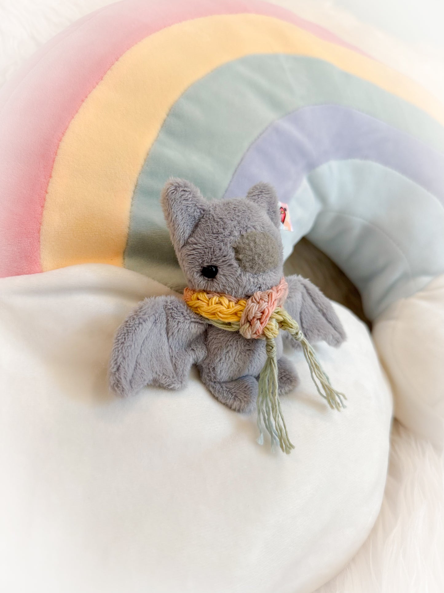 BeanTown Buddies® Tiny Bat & Scarf