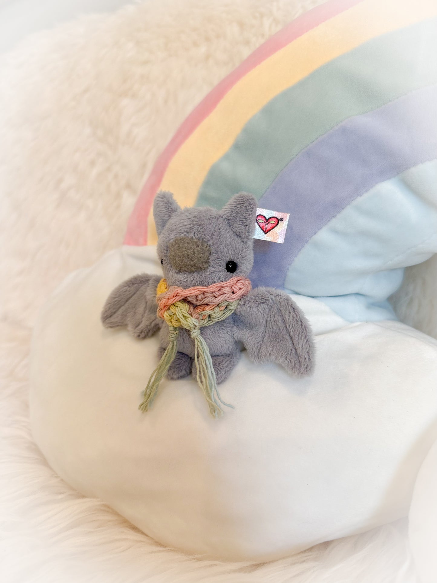 BeanTown Buddies® Tiny Bat & Scarf