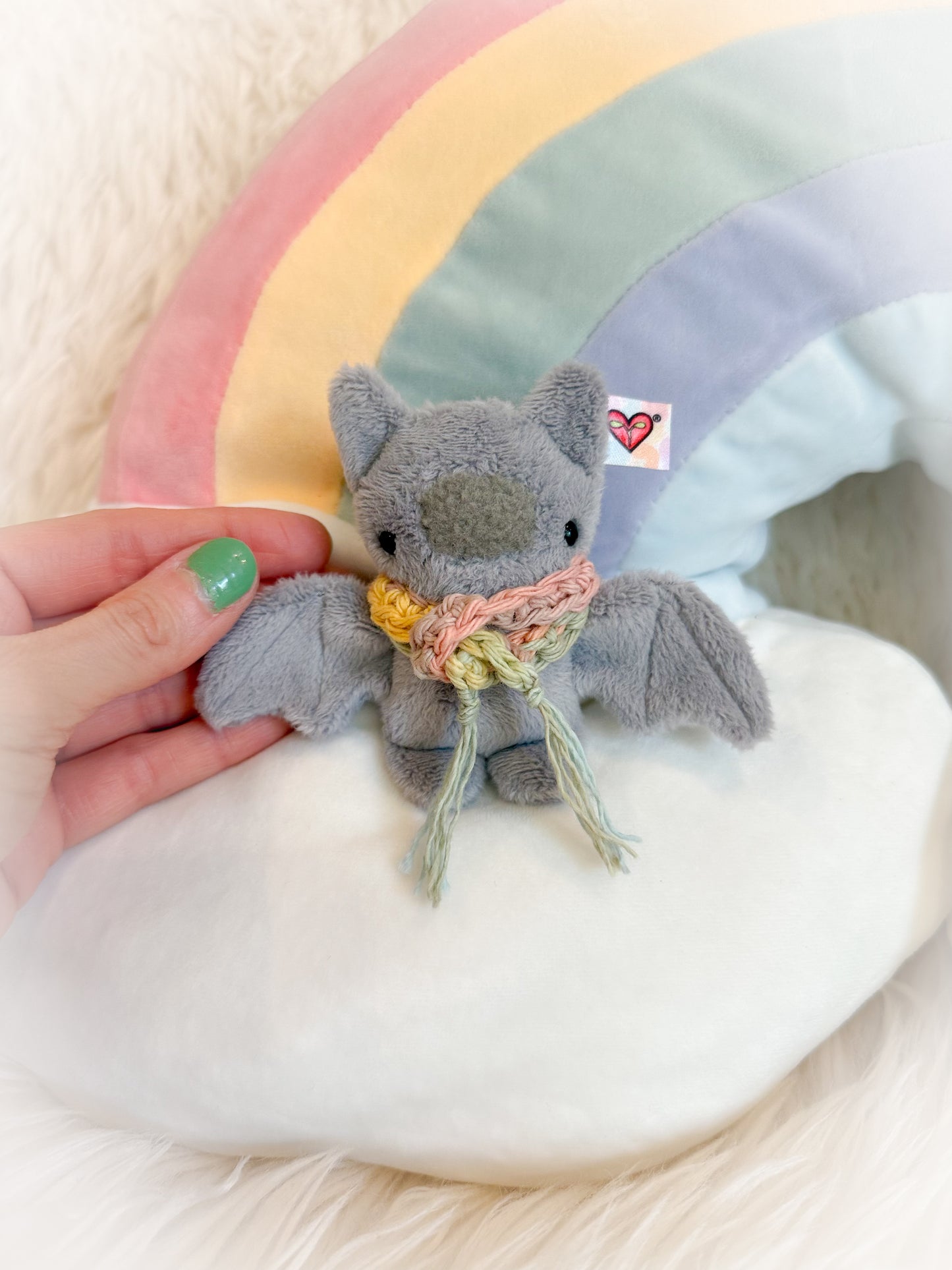 BeanTown Buddies® Tiny Bat & Scarf