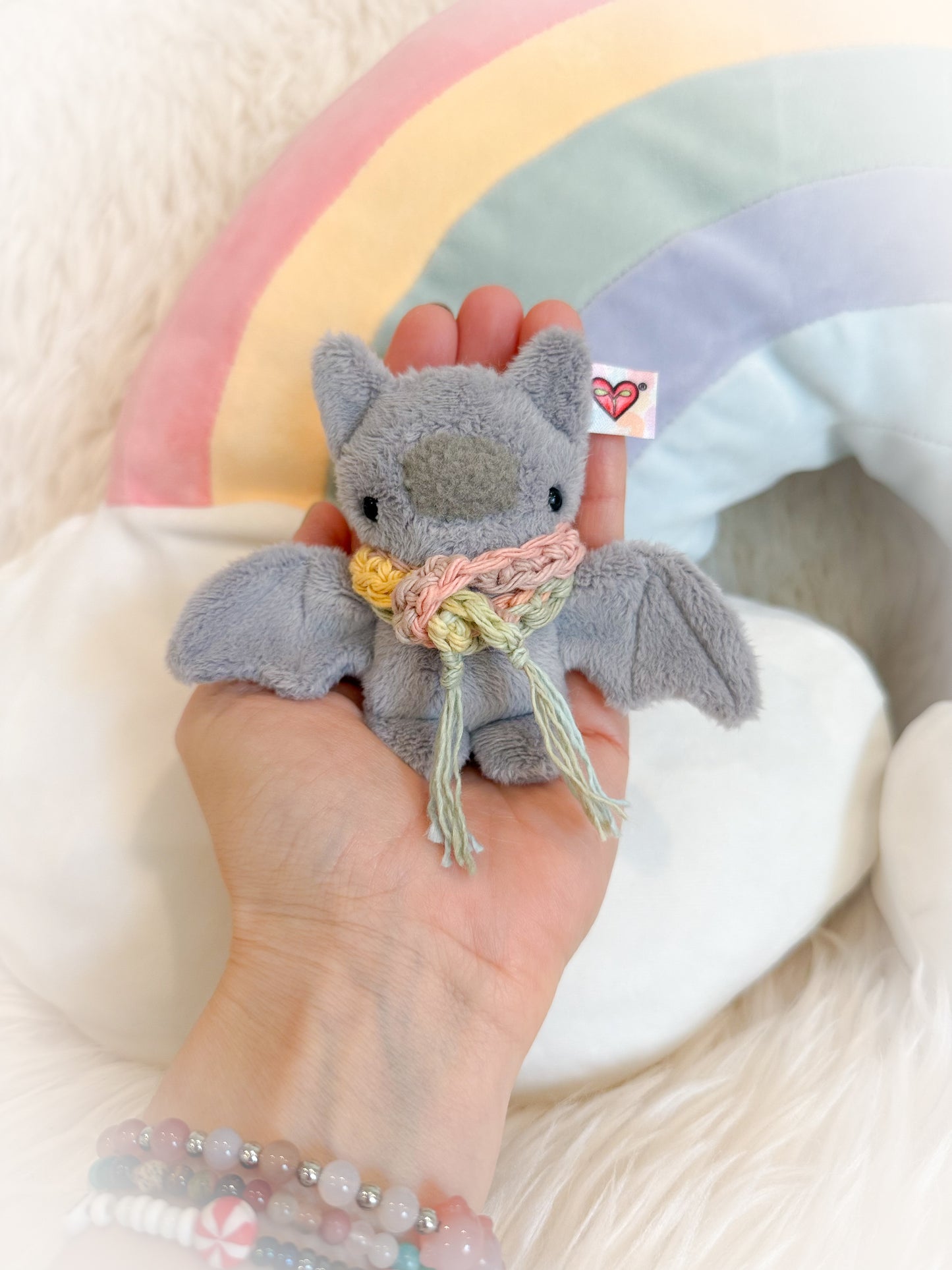BeanTown Buddies® Tiny Bat & Scarf