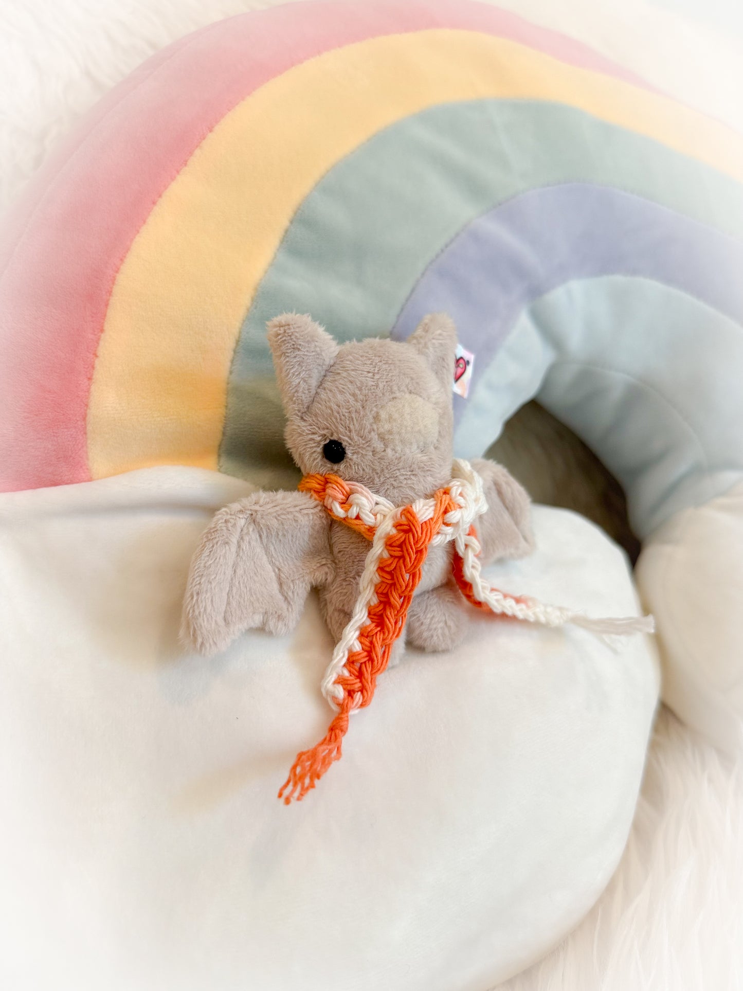 BeanTown Buddies® Tiny Bat & Scarf