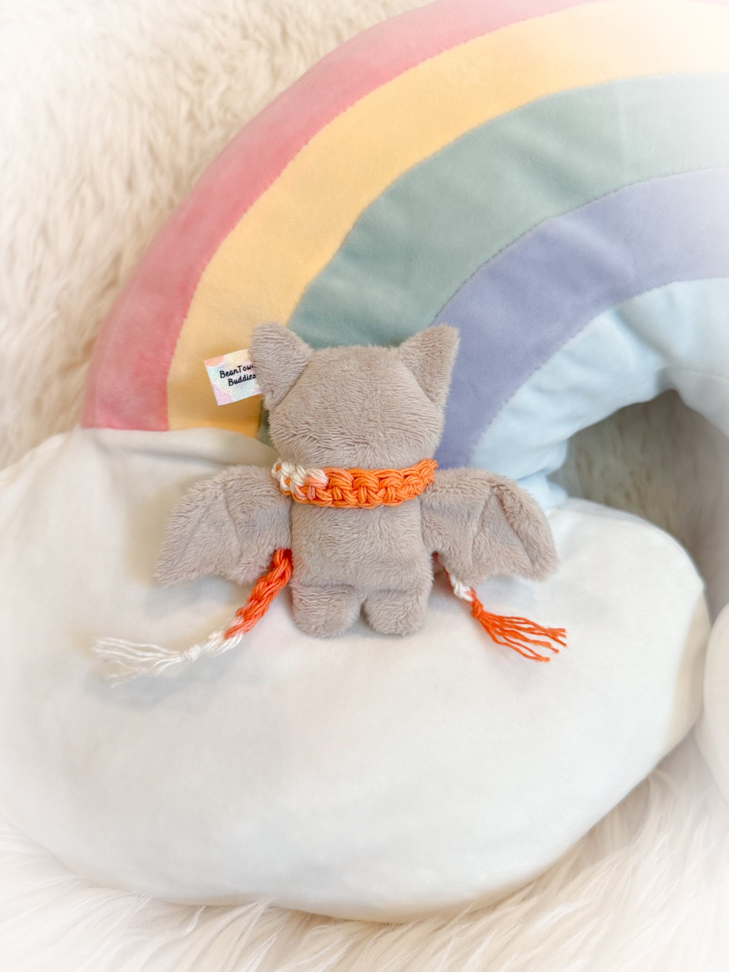 BeanTown Buddies® Tiny Bat & Scarf