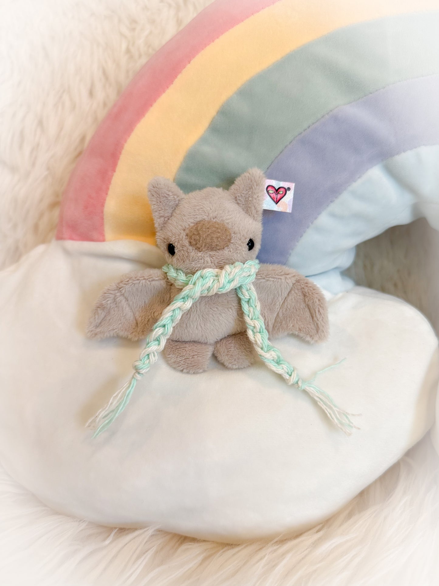 BeanTown Buddies® Tiny Bat & Scarf