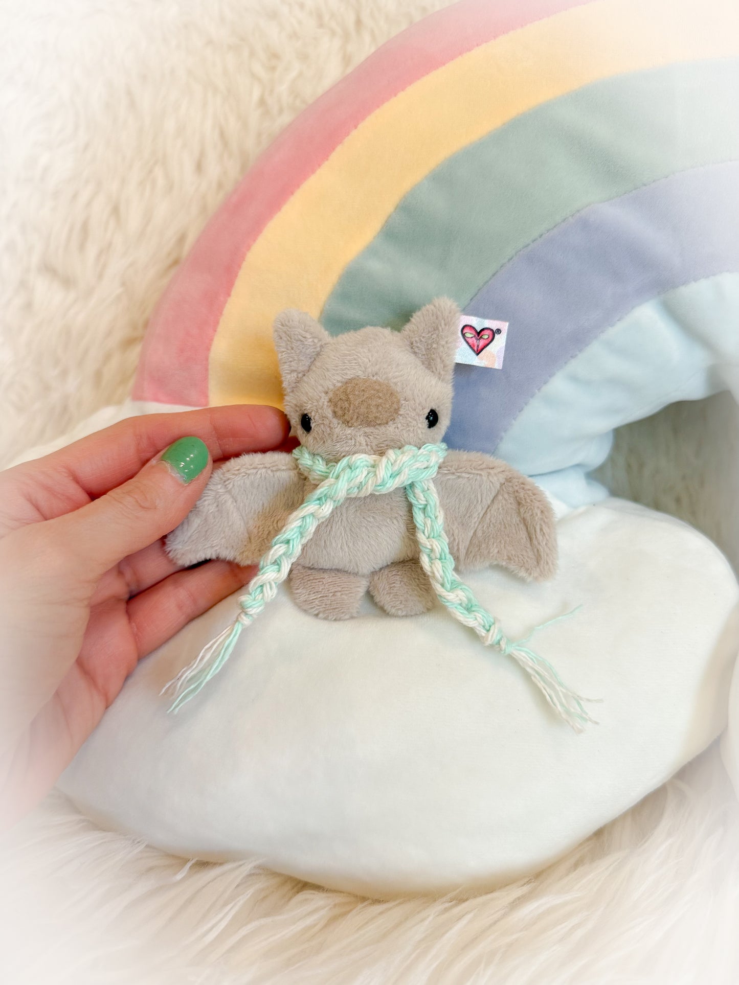 BeanTown Buddies® Tiny Bat & Scarf