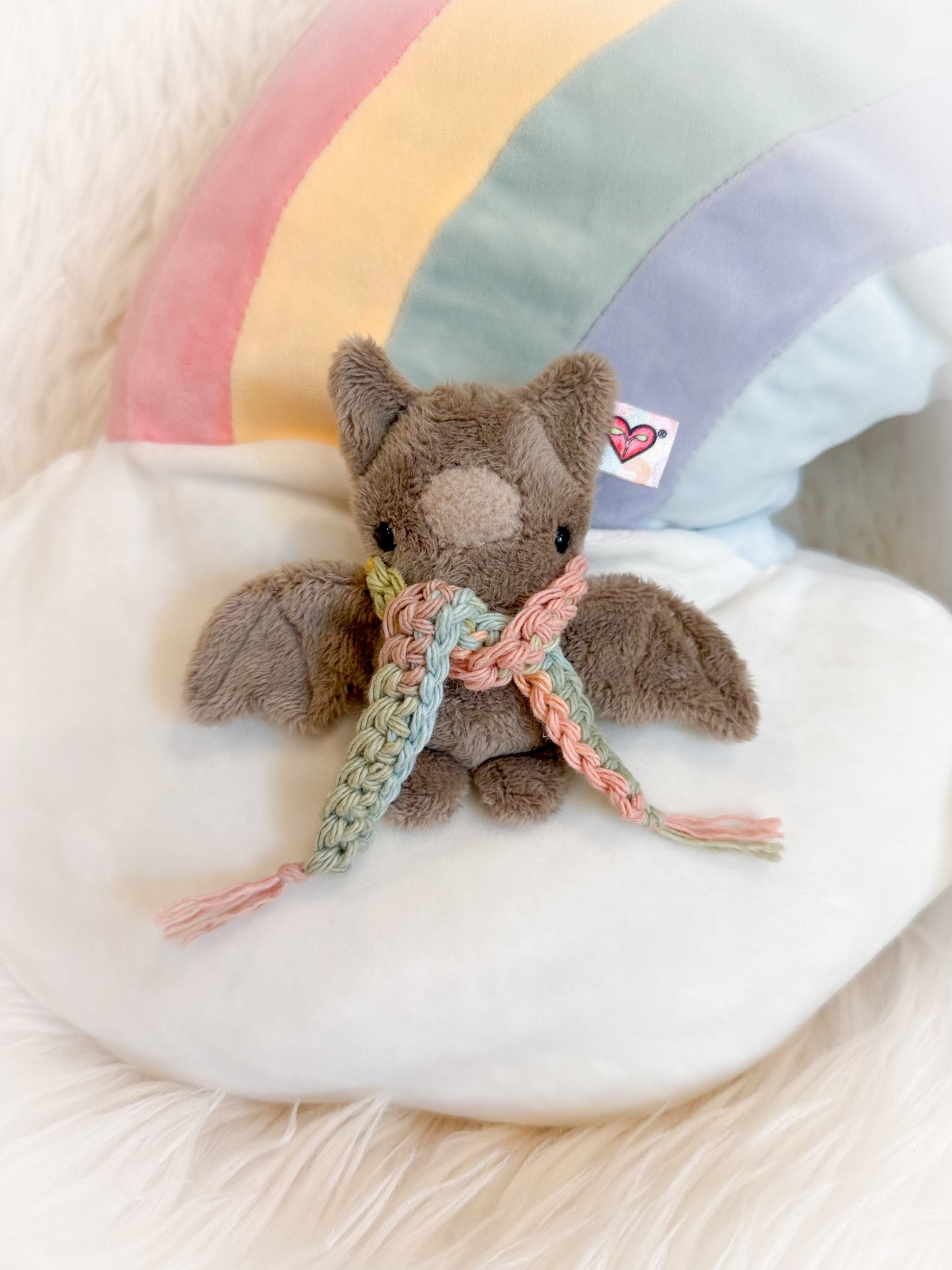 BeanTown Buddies® Tiny Bat & Scarf