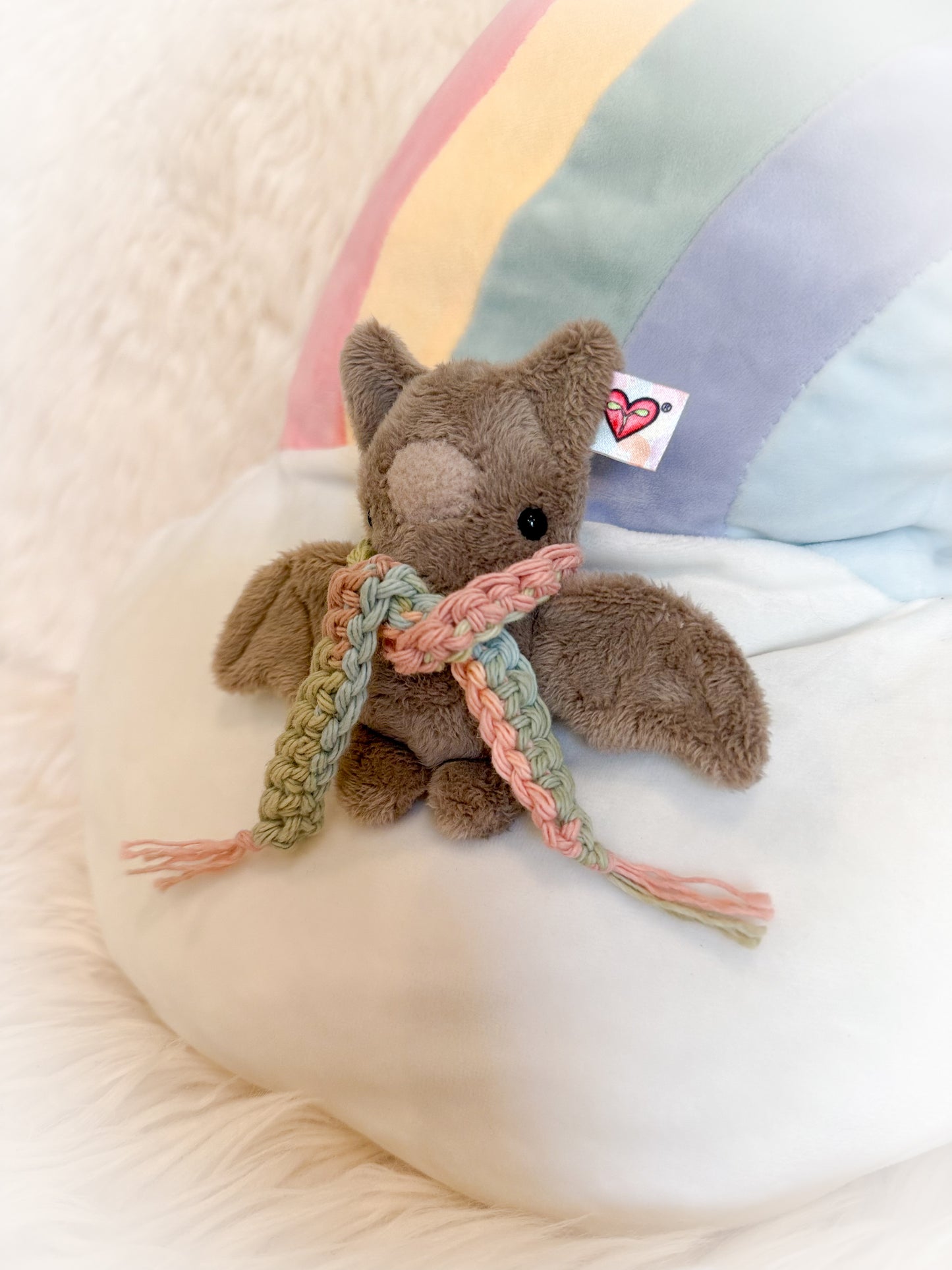 BeanTown Buddies® Tiny Bat & Scarf