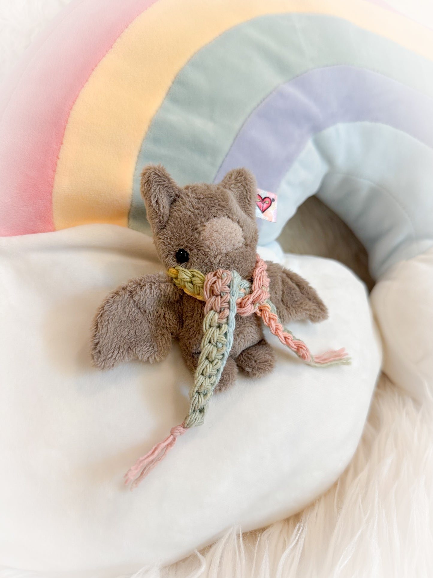 BeanTown Buddies® Tiny Bat & Scarf