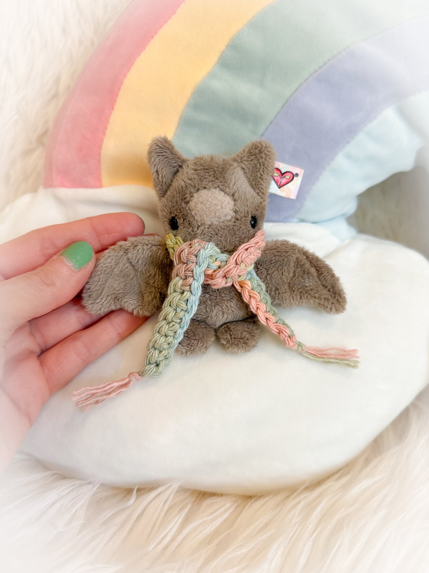 BeanTown Buddies® Tiny Bat & Scarf