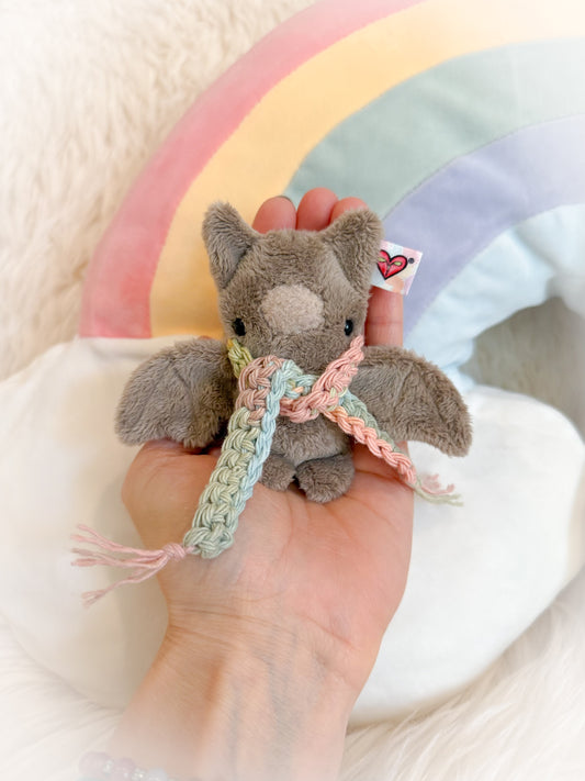 BeanTown Buddies® Tiny Bat & Scarf