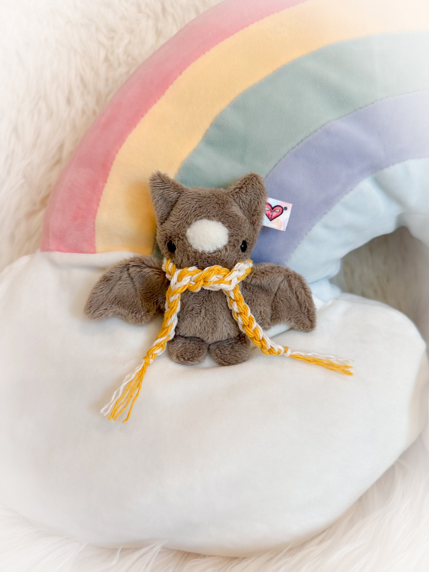 BeanTown Buddies® Tiny Bat & Scarf