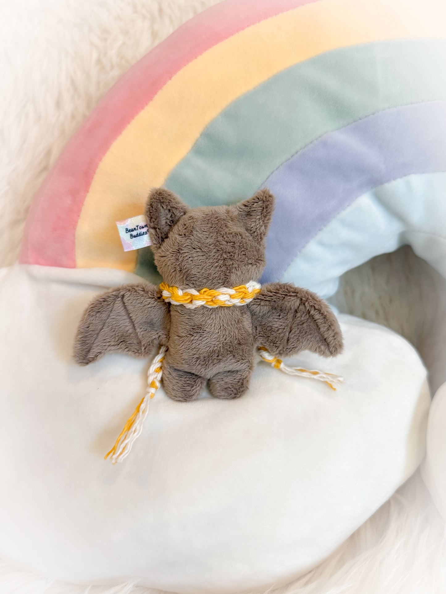 BeanTown Buddies® Tiny Bat & Scarf