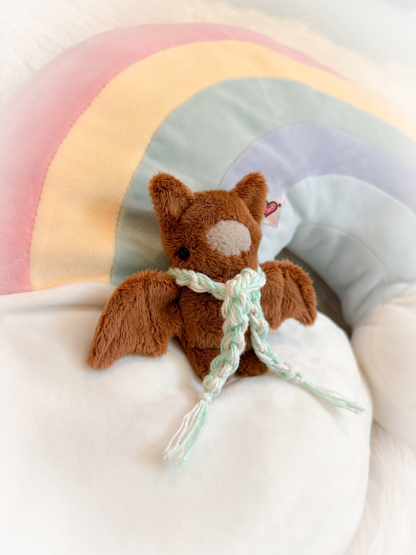 BeanTown Buddies® Tiny Bat & Scarf