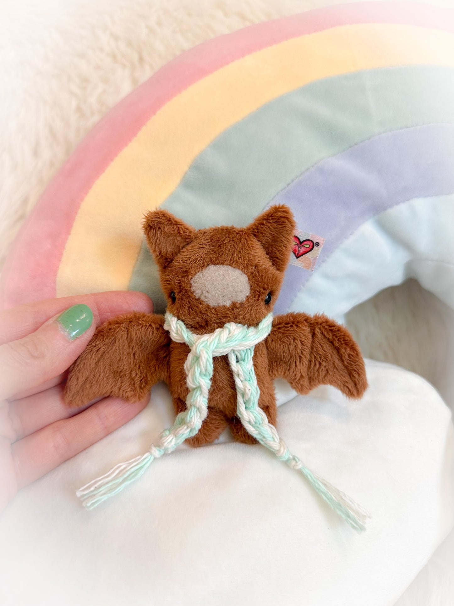 BeanTown Buddies® Tiny Bat & Scarf