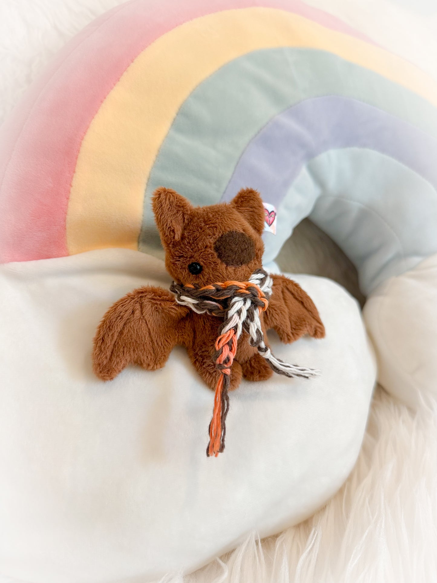 BeanTown Buddies® Tiny Bat & Scarf