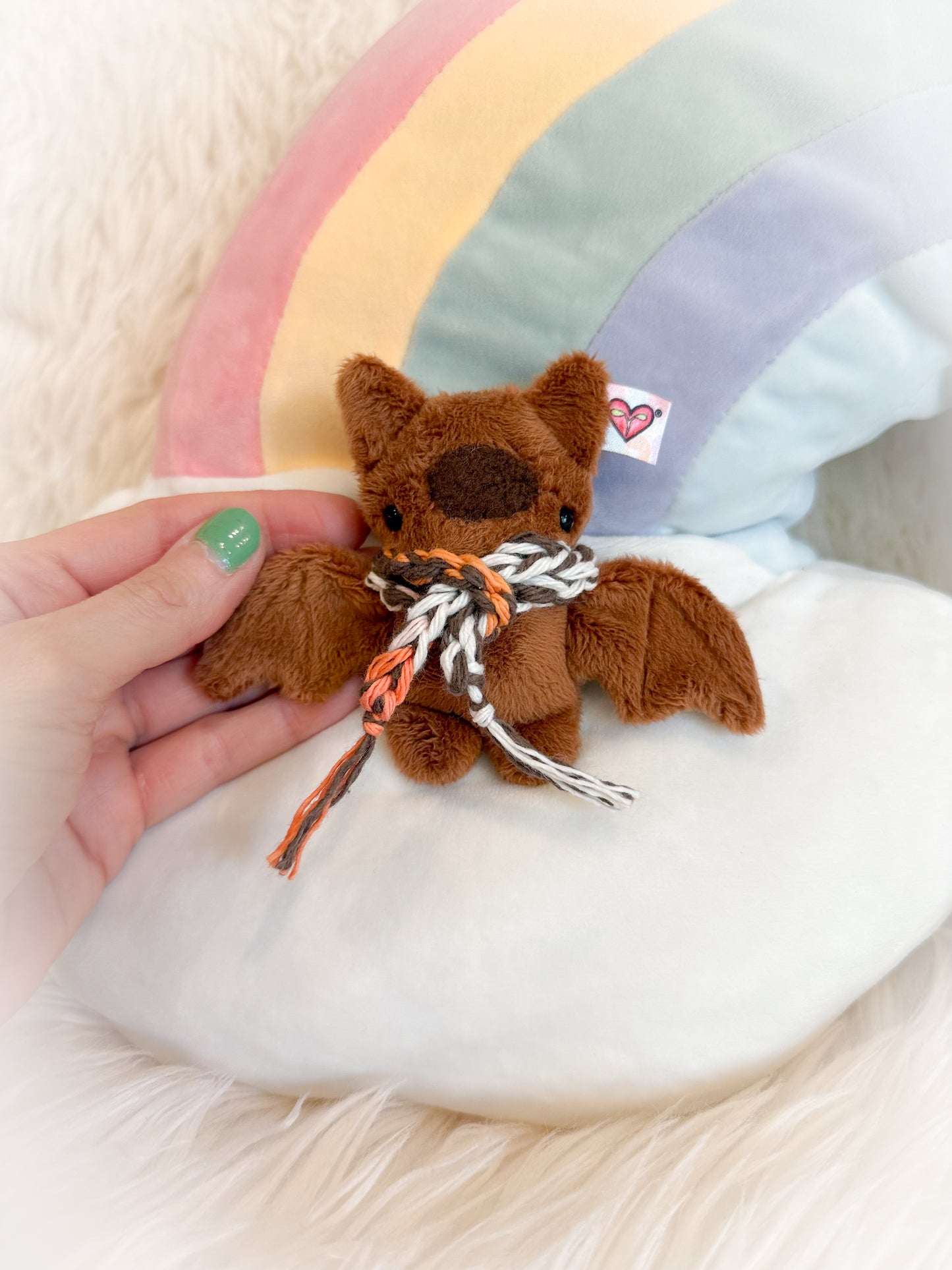 BeanTown Buddies® Tiny Bat & Scarf