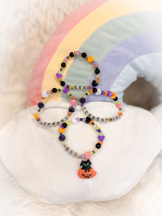BeanTown Buddies® Halloween Bracelet Stack of 4