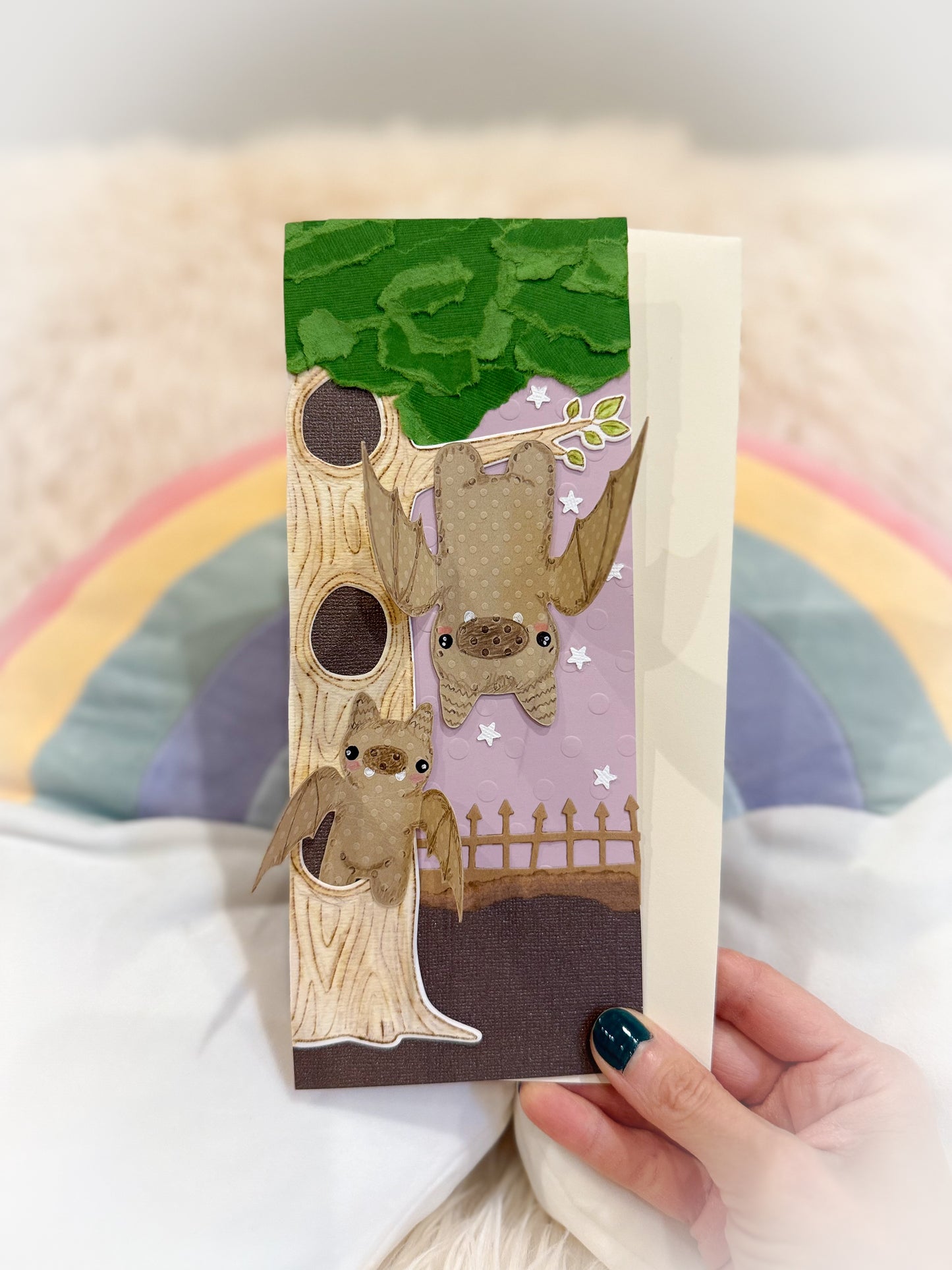 BeanTown Buddies® Halloween Slimline Greeting Card