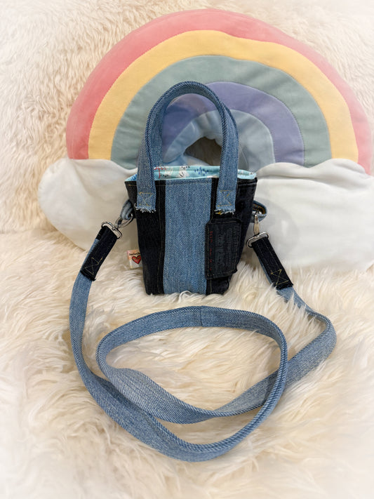 BeanTown Buddies® Mini Crossbody Jean Bag