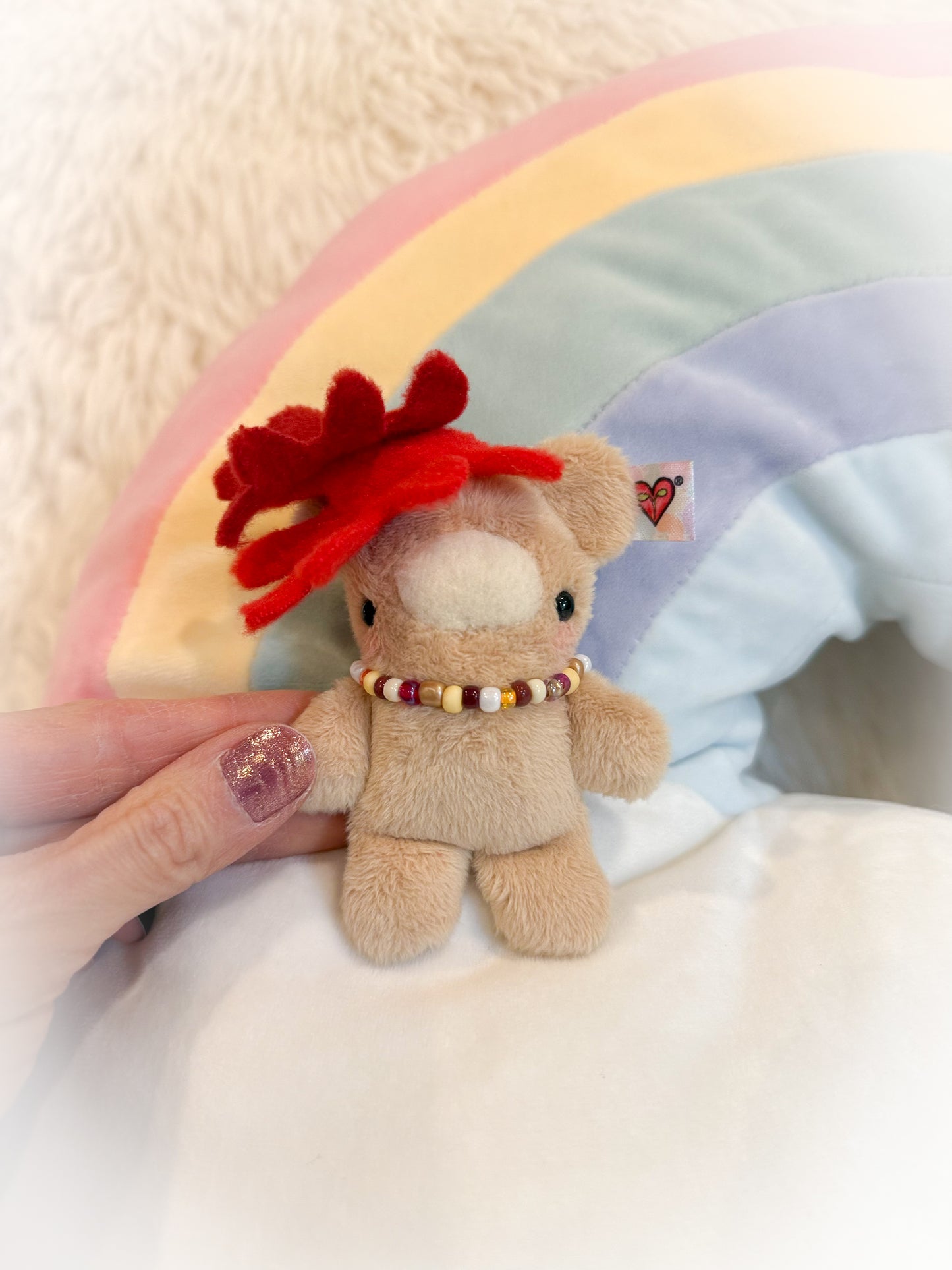 BeanTown Buddies® Custom Ordered Tiny Teddi For Karen F.