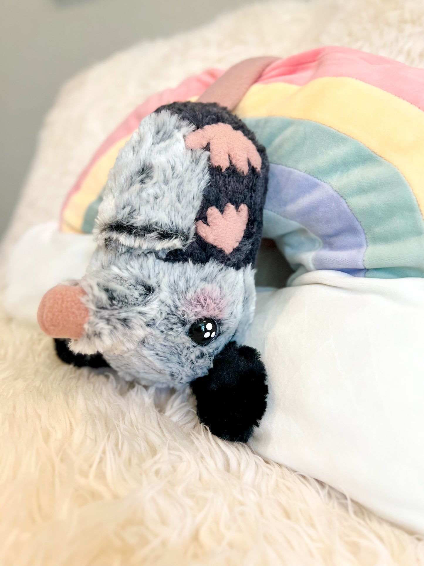 BeanTown Buddies® Babi Didelphi Opossum Plushie