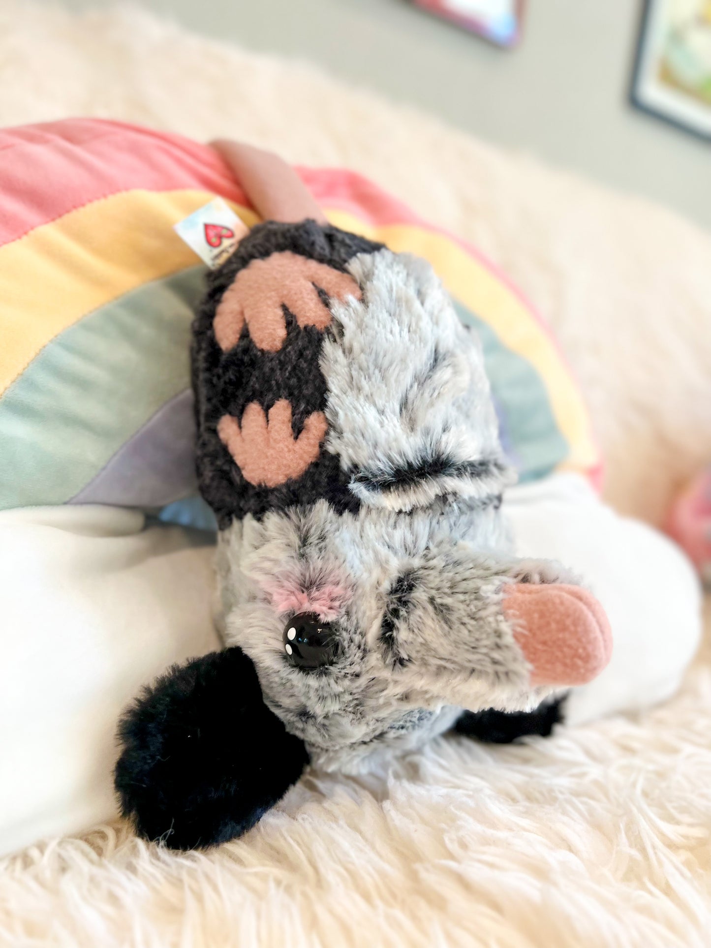 BeanTown Buddies® Babi Didelphi Opossum Plushie