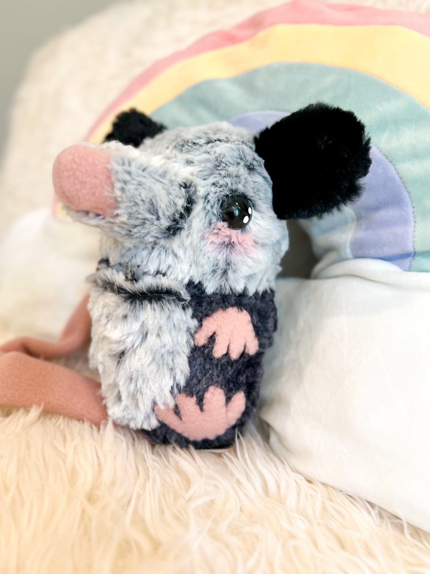 BeanTown Buddies® Babi Didelphi Opossum Plushie