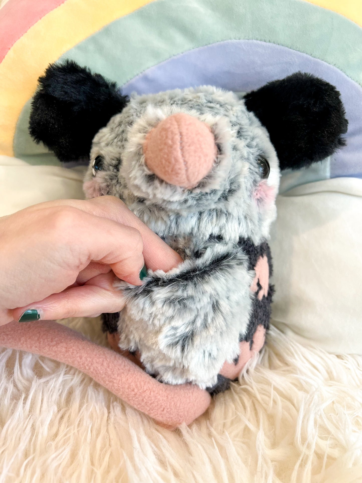 BeanTown Buddies® Babi Didelphi Opossum Plushie