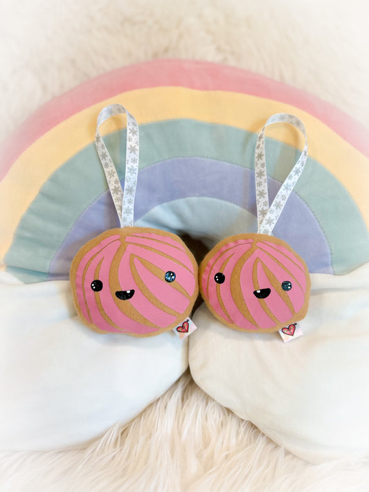 BeanTown Buddies® Concha Bread Plush Ornament