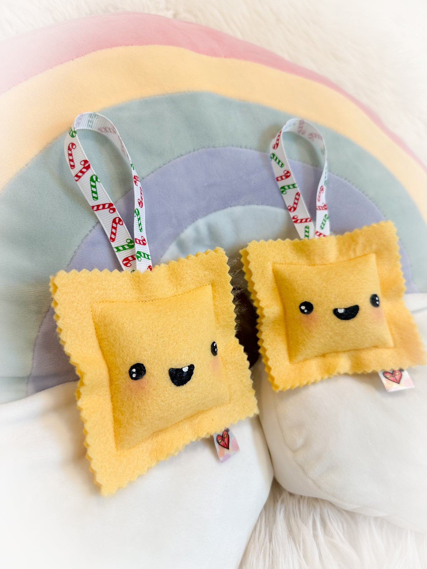 BeanTown Buddies® Ravioli Plushie Ornament