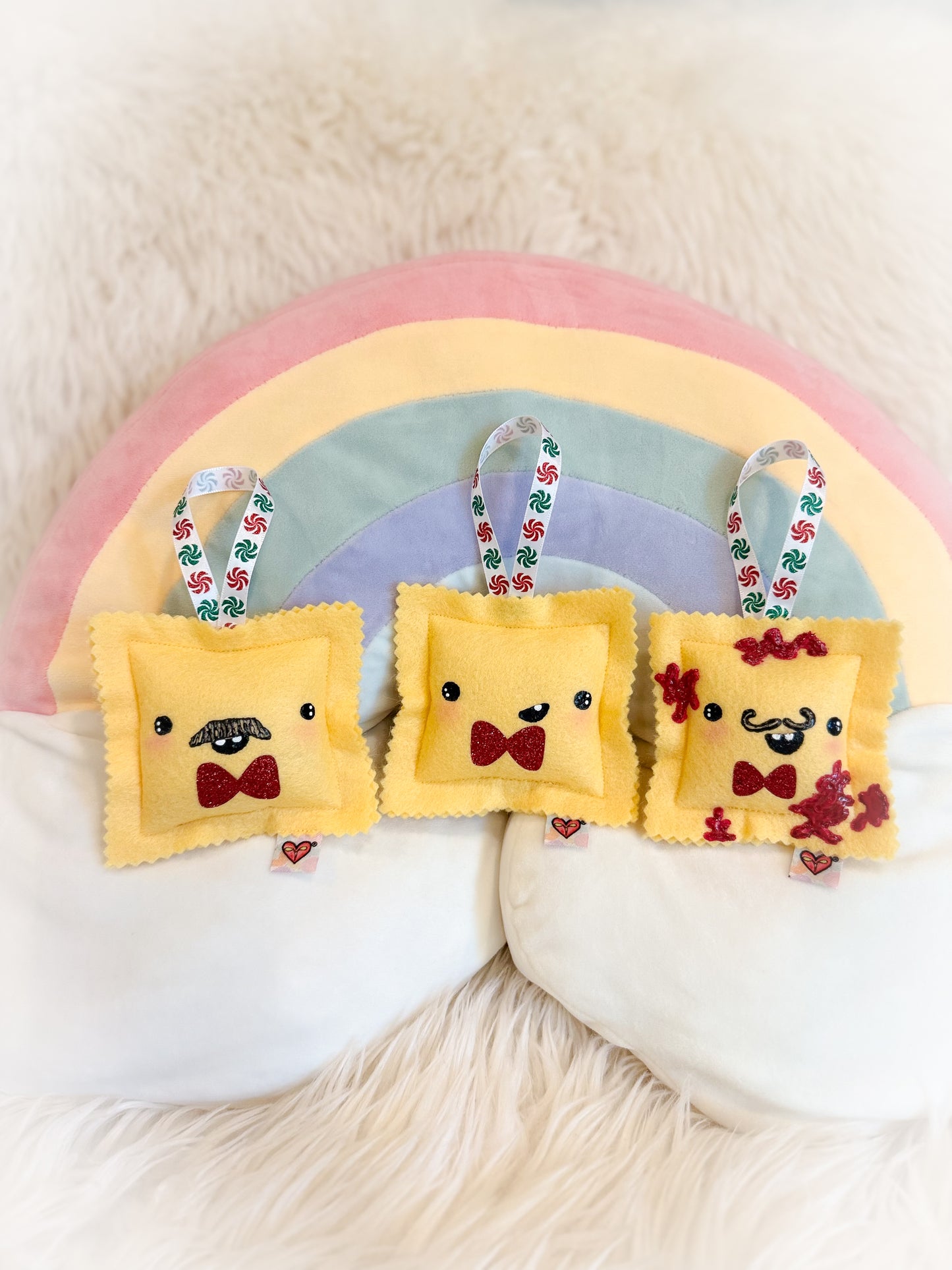 BeanTown Buddies® Ravioli Plushie Ornament
