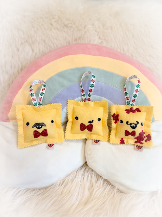 BeanTown Buddies® Ravioli Plushie Ornament