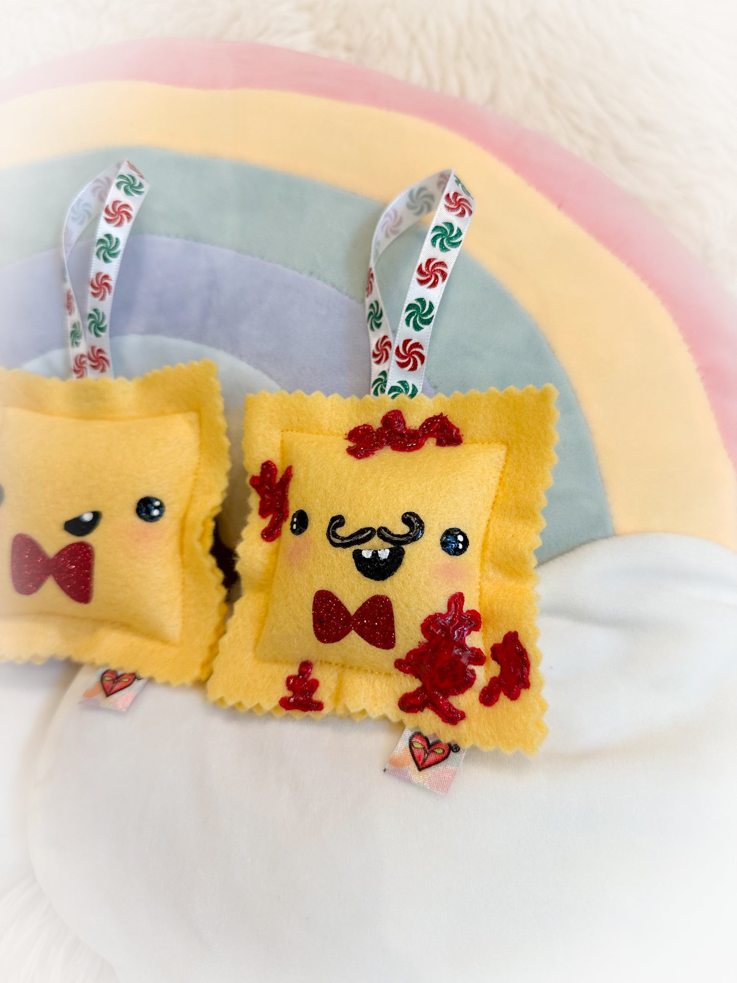 BeanTown Buddies® Ravioli Plushie Ornament