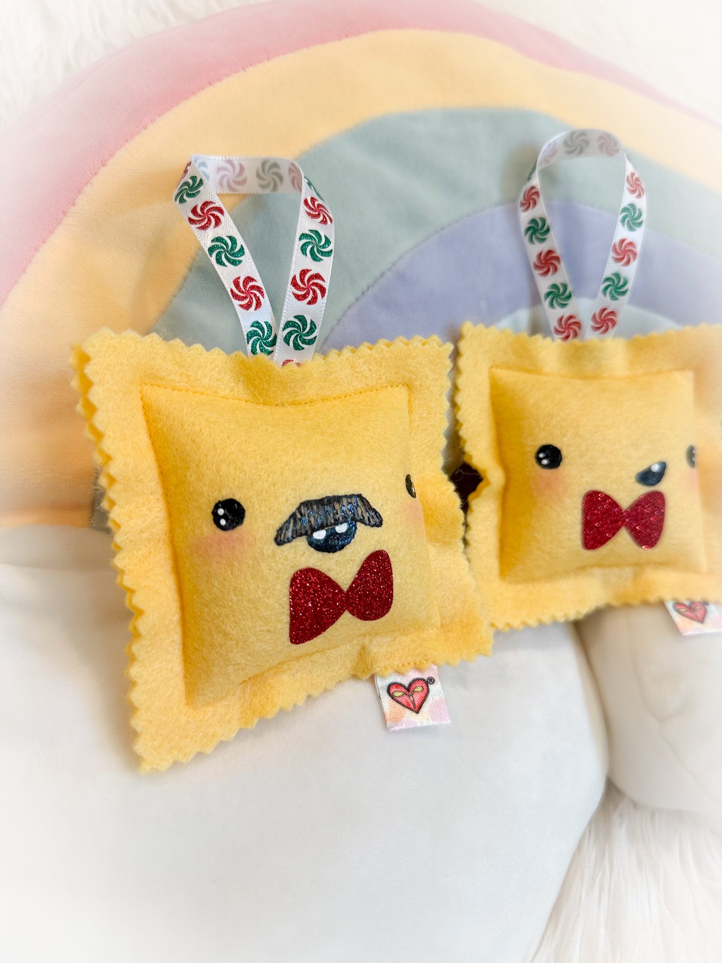 BeanTown Buddies® Ravioli Plushie Ornament