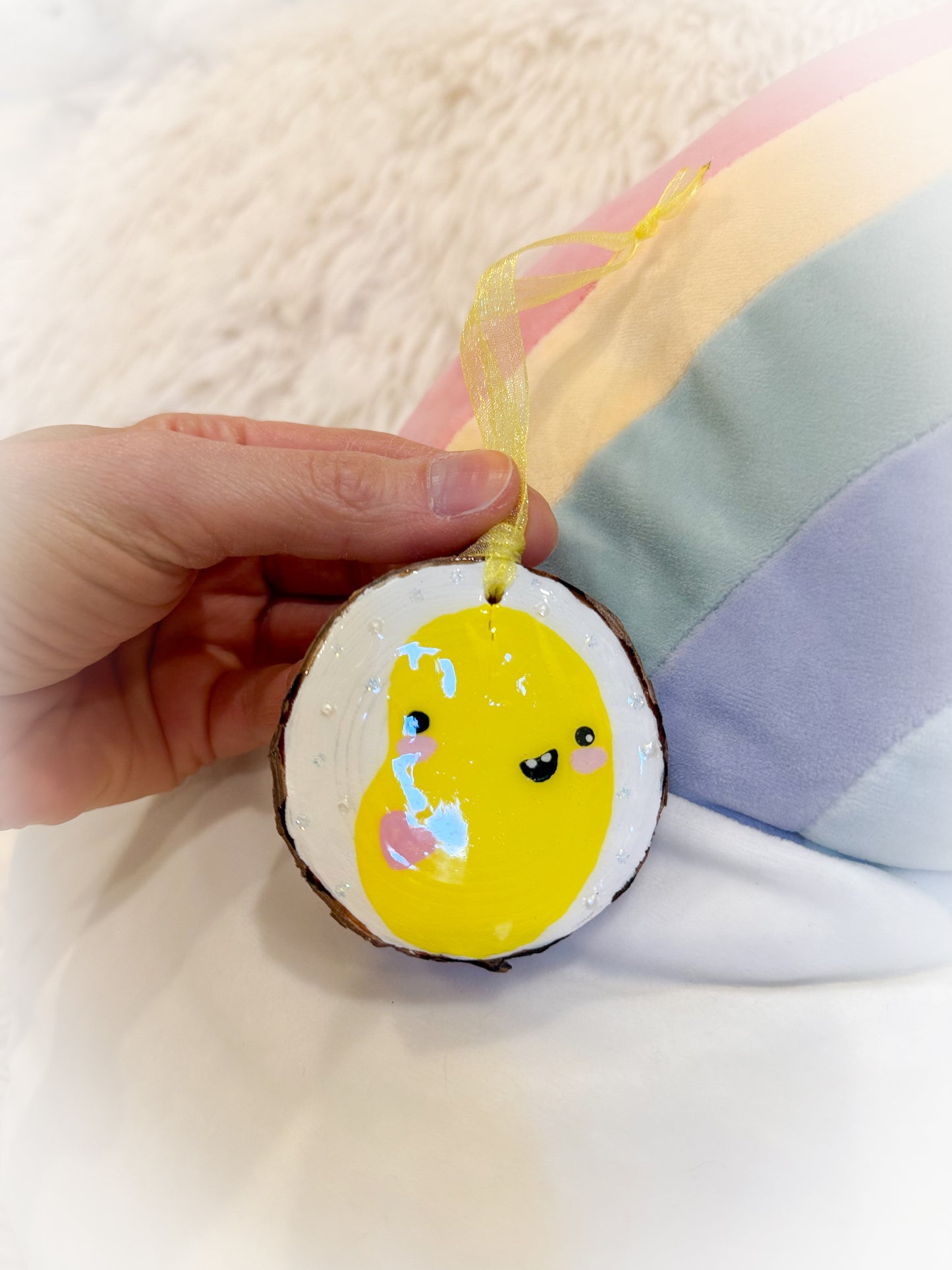 BeanTown Buddies® Wood Jelly Bean Ornament