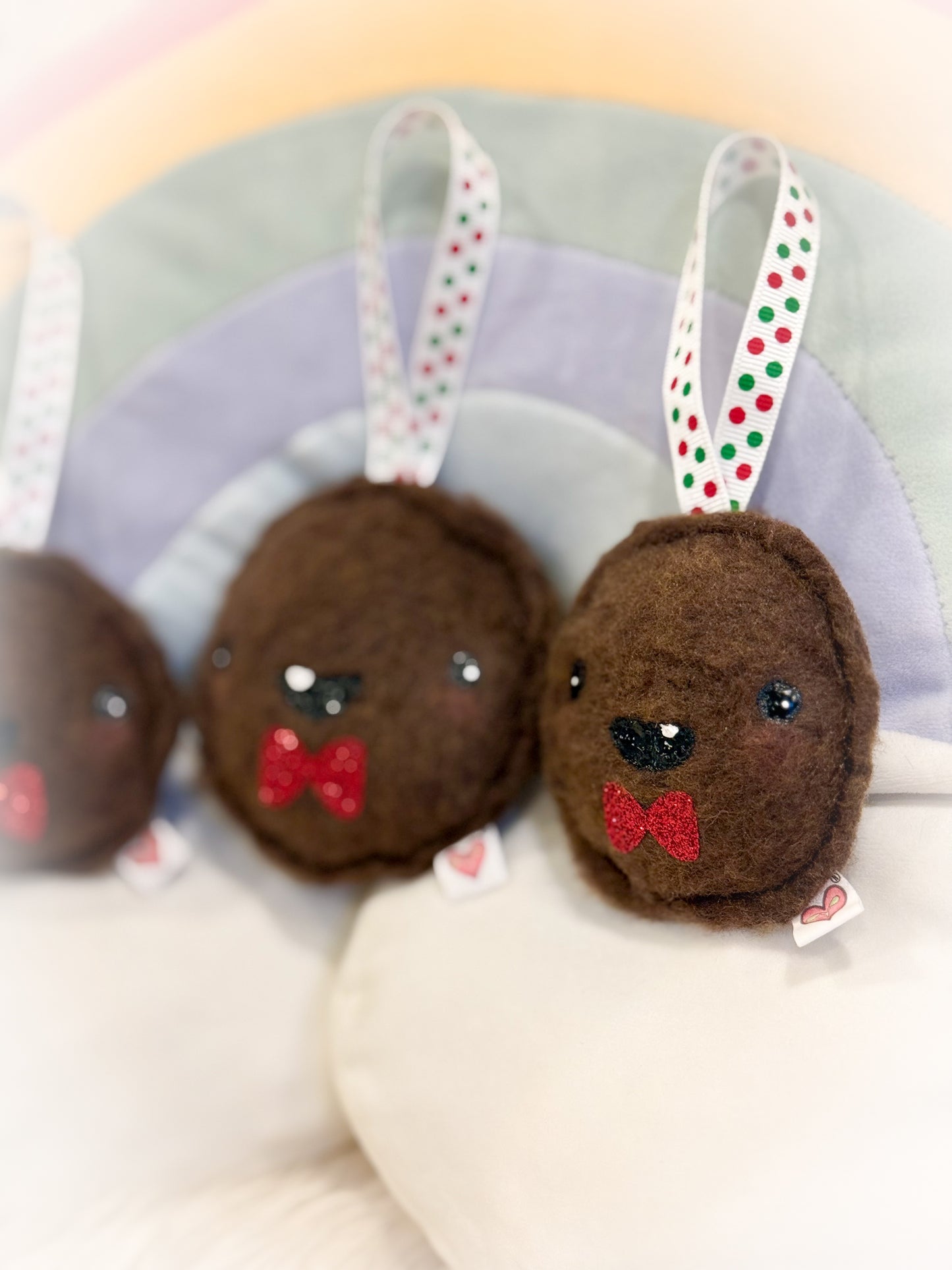 BeanTown Buddies® Meatball Plushie Ornament