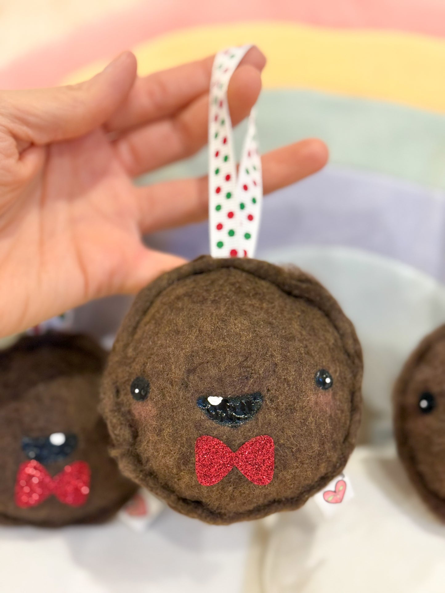 BeanTown Buddies® Meatball Plushie Ornament