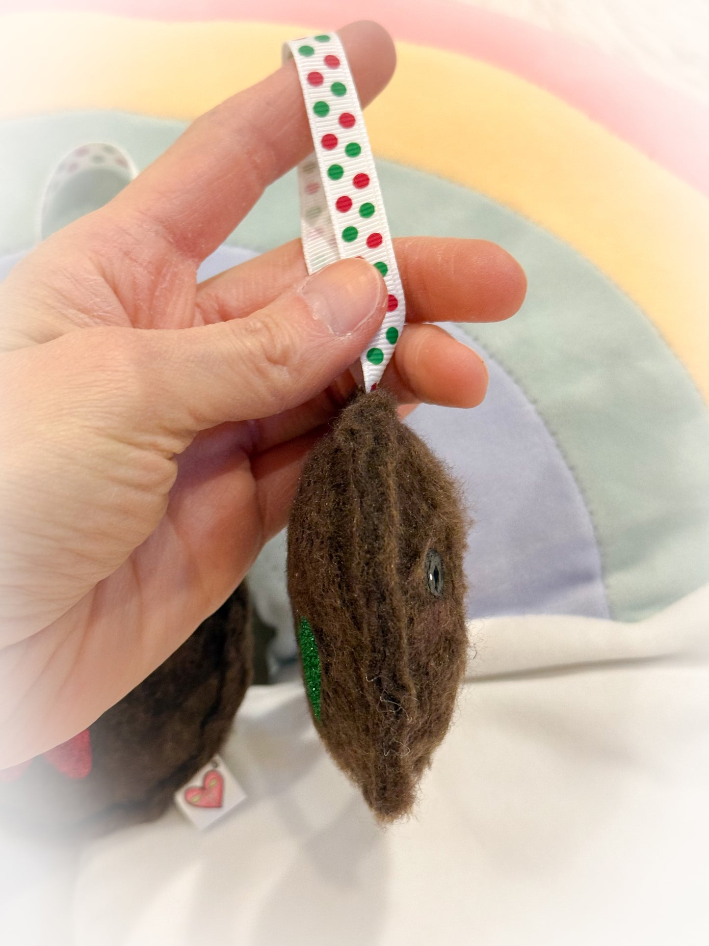 BeanTown Buddies® Meatball Plushie Ornament